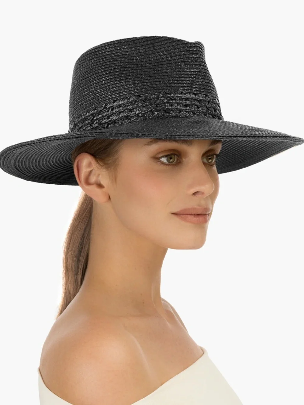 Like New--Eric Javits Squishee® Bayou Fedora Hat